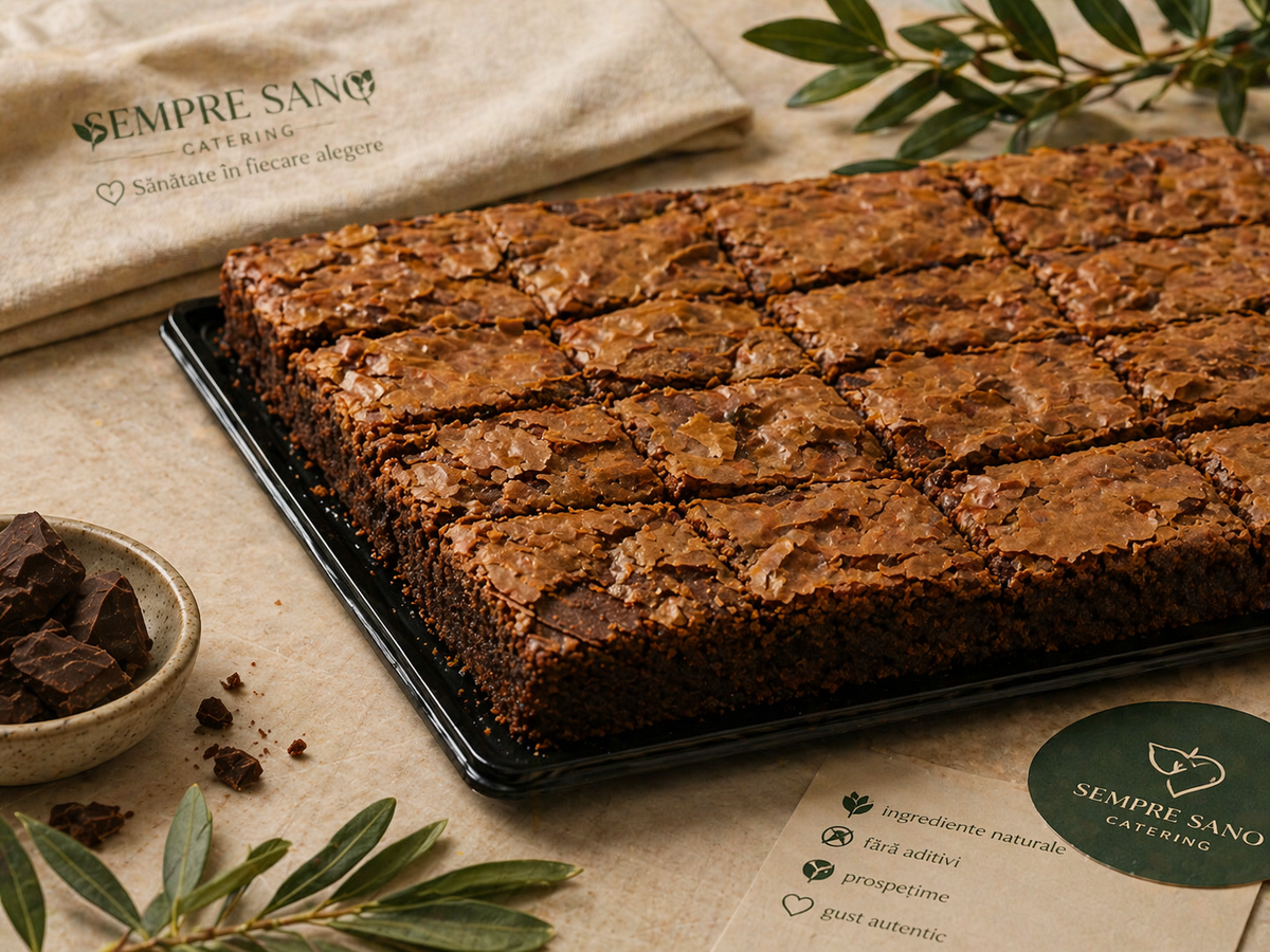 Classic Brownie cu ciocolată