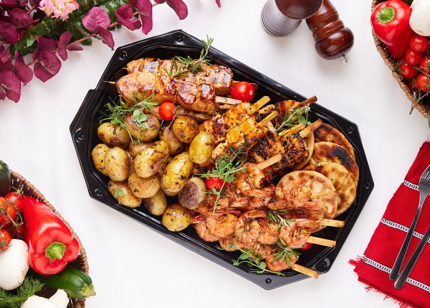 PLATOU LA BARCA (frigarui de peste)