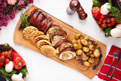 PLATOU PORCHETTA CU CARTOFI NOI